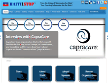 Tablet Screenshot of haiti1stop.com